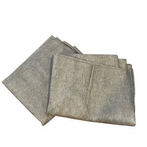 NEW Threshold Flannel Gray Pillow cases (2 pillow cases)